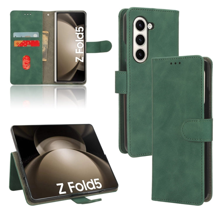 Skin Feel Magnetic Flip Leather Phone Case, For Galaxy Z Fold8 5G, For Galaxy Z Fold8 Ultra 5G, For Samsung Galaxy Z Fold7 5G, For Samsung Galaxy Z Fold5