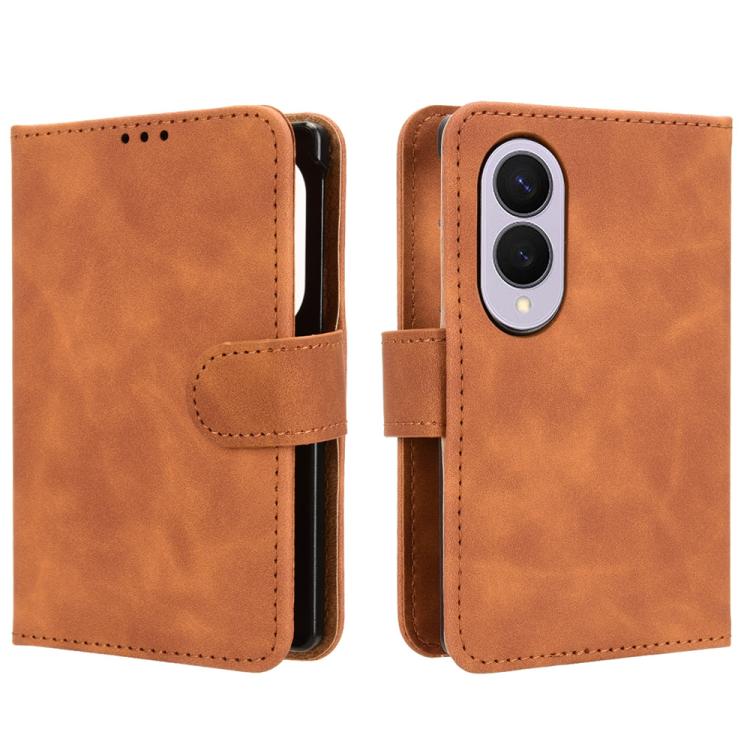 Skin Feel Magnetic Flip Leather Phone Case, For Galaxy Z Fold8 5G, For Galaxy Z Fold8 Ultra 5G, For Samsung Galaxy Z Fold7 5G, For Samsung Galaxy Z Fold5