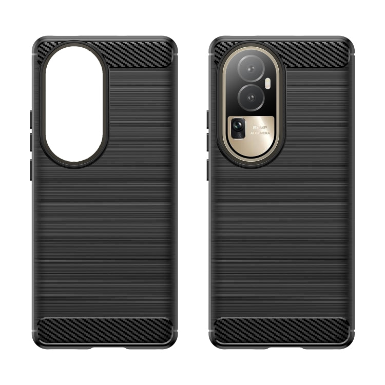 Brushed Texture Carbon Fiber TPU Phone Case, For OPPO Reno10 5G Global, For OPPO Reno10 Pro 5G Global / Reno10 Global, For OPPO A78 4G