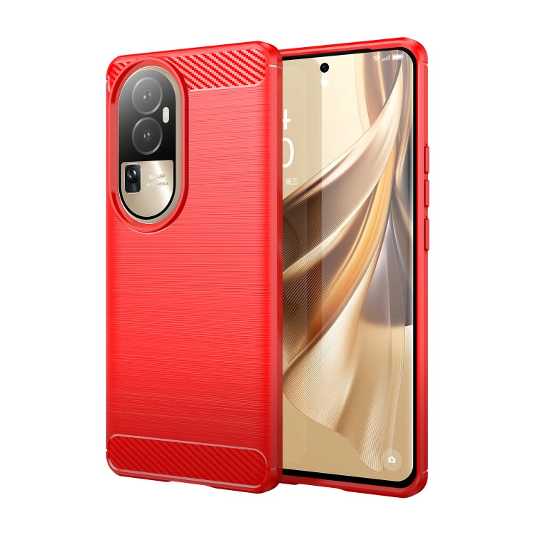 Brushed Texture Carbon Fiber TPU Phone Case, For OPPO Reno10 5G Global, For OPPO Reno10 Pro 5G Global / Reno10 Global, For OPPO A78 4G