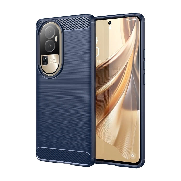 Brushed Texture Carbon Fiber TPU Phone Case, For OPPO Reno10 5G Global, For OPPO Reno10 Pro 5G Global / Reno10 Global, For OPPO A78 4G