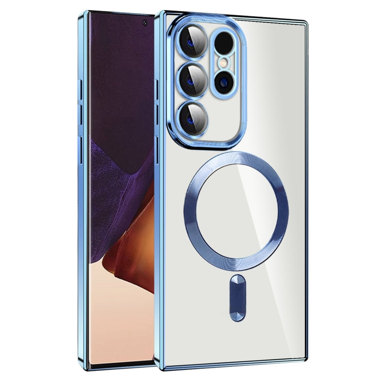 CD Texture Plating TPU MagSafe Phone Case with Lens Film, For Samsung Galaxy S21+ 5G, For Samsung Galaxy S21 Ultra 5G, For Samsung Galaxy Note20 Ultra, For Samsung Galaxy S20 Ultra