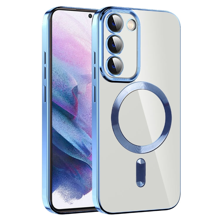 CD Texture Plating TPU MagSafe Phone Case with Lens Film, For Samsung Galaxy S21+ 5G, For Samsung Galaxy S21 Ultra 5G, For Samsung Galaxy Note20 Ultra, For Samsung Galaxy S20 Ultra