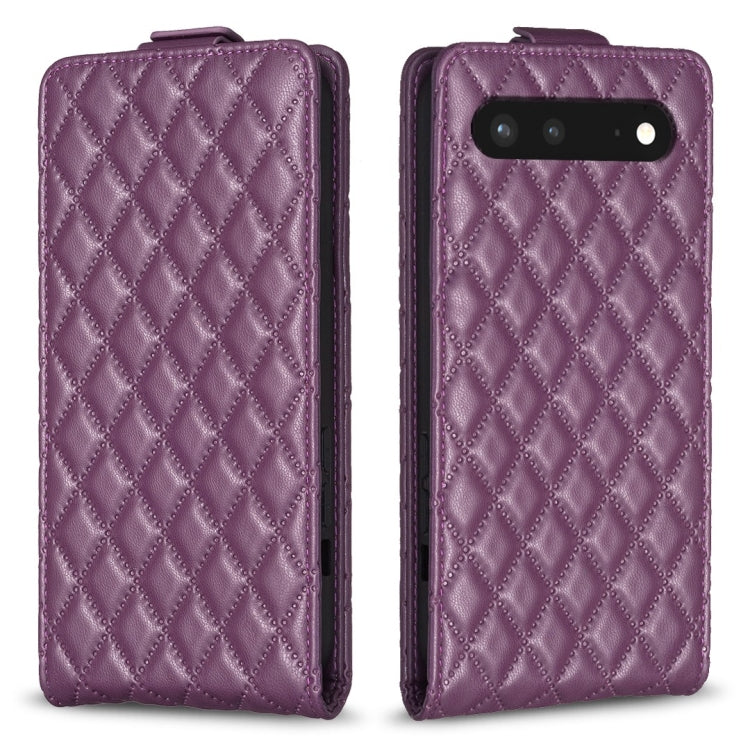 Diamond Lattice Vertical Flip Leather Phone Case, For Google Pixel 8 Pro, For Google Pixel 8, For Google Pixel 7a, For Google Pixel 7 Pro, For Google Pixel 7