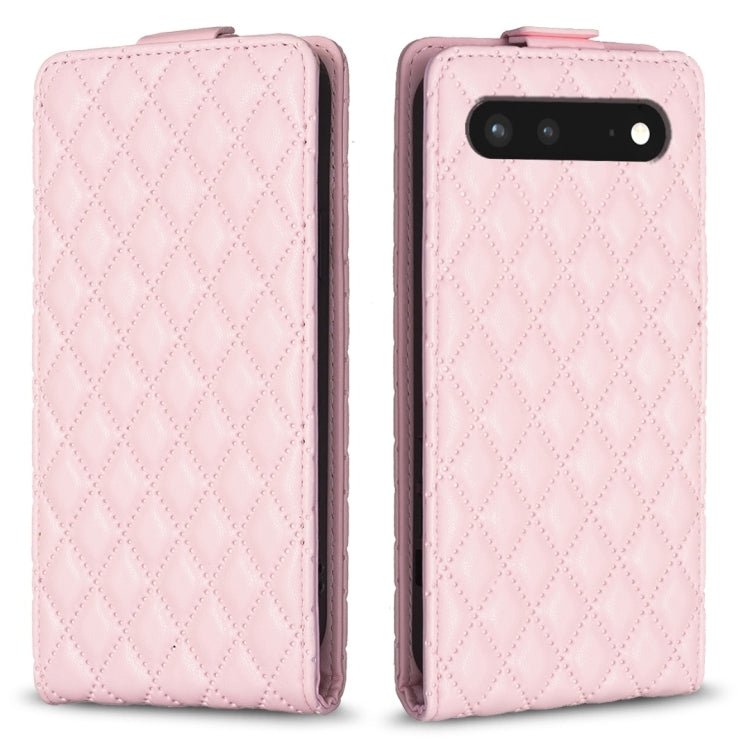 Diamond Lattice Vertical Flip Leather Phone Case, For Google Pixel 8 Pro, For Google Pixel 8, For Google Pixel 7a, For Google Pixel 7 Pro, For Google Pixel 7