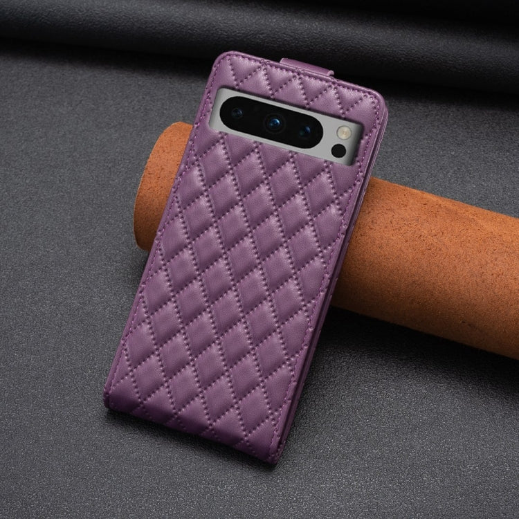 Diamond Lattice Vertical Flip Leather Phone Case, For Google Pixel 8 Pro, For Google Pixel 8, For Google Pixel 7a, For Google Pixel 7 Pro, For Google Pixel 7