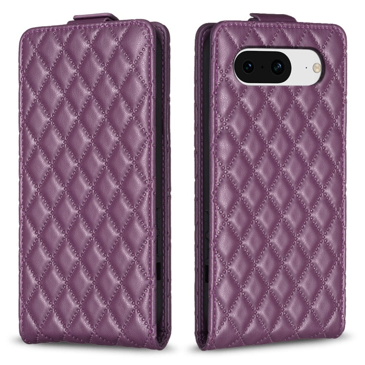 Diamond Lattice Vertical Flip Leather Phone Case, For Google Pixel 8 Pro, For Google Pixel 8, For Google Pixel 7a, For Google Pixel 7 Pro, For Google Pixel 7