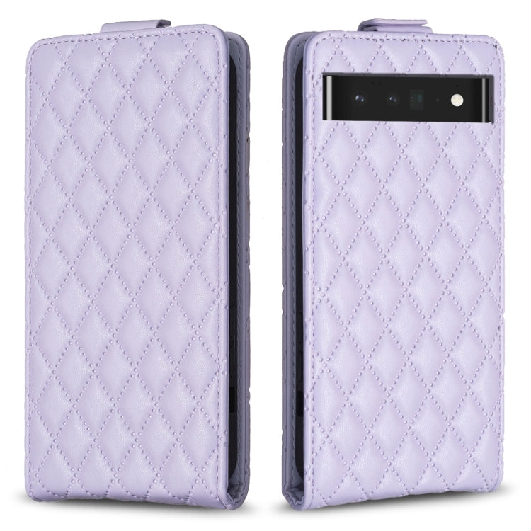 Diamond Lattice Vertical Flip Leather Phone Case, For Google Pixel 8 Pro, For Google Pixel 8, For Google Pixel 7a, For Google Pixel 7 Pro, For Google Pixel 7