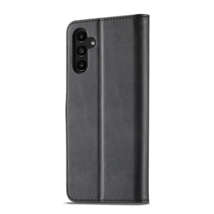 LC.IMEEKE Calf Texture Leather Phone Case, For Samsung Galaxy S23 FE 5G, For Samsung Galaxy A55 5G, For Samsung Galaxy A05, For Samsung Galaxy A05S, For Samsung Galaxy A35 5G, For Samsung Galaxy S24 Ultra 5G, For Samsung Galaxy S24+ 5G                 ...