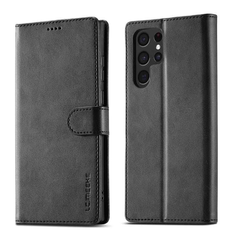 LC.IMEEKE Calf Texture Leather Phone Case, For Samsung Galaxy S24 Ultra 5G, For Samsung Galaxy S23 FE 5G, For Samsung Galaxy A55 5G, For Samsung Galaxy A05, For Samsung Galaxy A05S, For Samsung Galaxy A35 5G, For Samsung Galaxy S24+ 5G                 ...