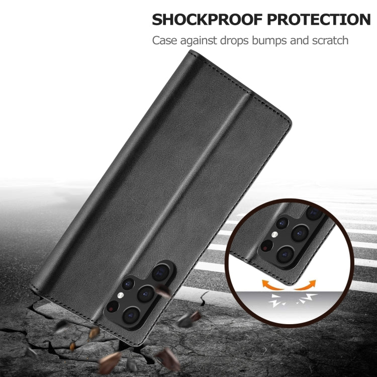 LC.IMEEKE Calf Texture Leather Phone Case, For Samsung Galaxy S24 Ultra 5G, For Samsung Galaxy S23 FE 5G, For Samsung Galaxy A55 5G, For Samsung Galaxy A05, For Samsung Galaxy A05S, For Samsung Galaxy A35 5G, For Samsung Galaxy S24+ 5G                 ...