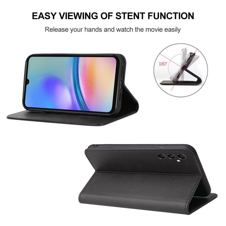 Magnetic Closure Leather Phone Case, For Samsung Galaxy A05s, For Samsung Galaxy M34 5G, For Samsung Galaxy M54, For Samsung Galaxy M14 5G, For Samsung Galaxy A24 5G, For Samsung Galaxy A34 5G, For Samsung Galaxy A54 5G, For Samsung Galaxy A14 5G