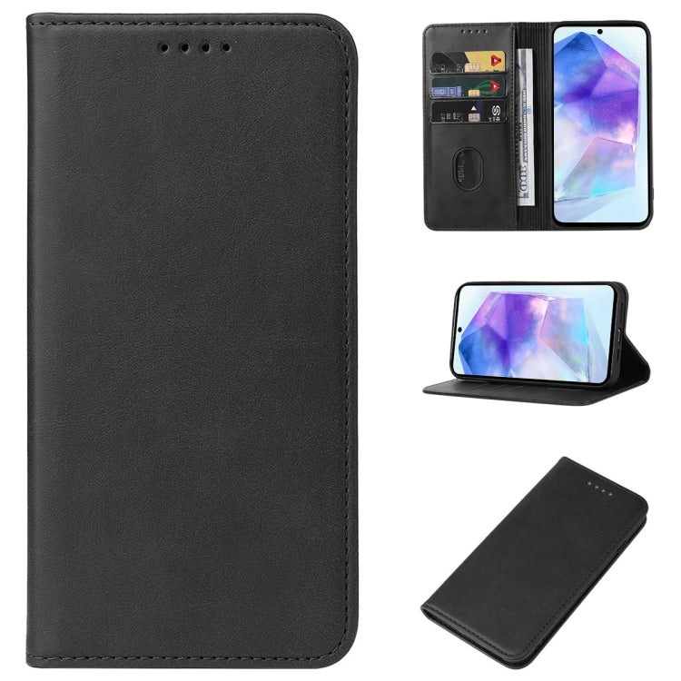 Magnetic Closure Leather Phone Case, For Samsung Galaxy C55, For Samsung Galaxy M55, For Samsung Galaxy M15, For Samsung Galaxy F15, For Samsung Galaxy Xcover7, For Samsung Galaxy A55 5G, For Samsung Galaxy A35 5G, For Samsung Galaxy S24 Ultra 5G      ...