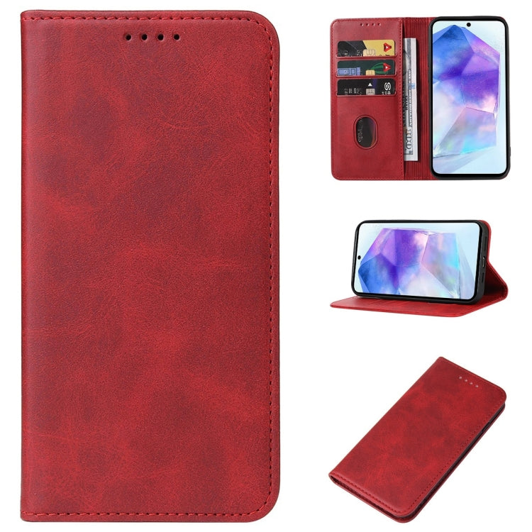 Magnetic Closure Leather Phone Case, For Samsung Galaxy C55, For Samsung Galaxy M55, For Samsung Galaxy M15, For Samsung Galaxy F15, For Samsung Galaxy Xcover7, For Samsung Galaxy A55 5G, For Samsung Galaxy A35 5G, For Samsung Galaxy S24 Ultra 5G      ...