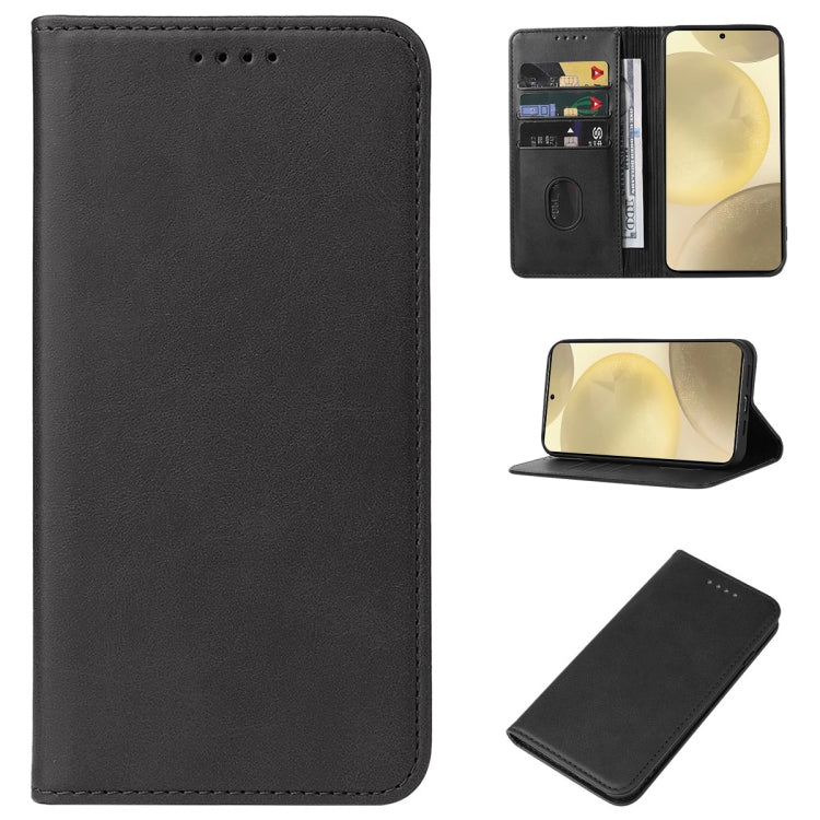 Magnetic Closure Leather Phone Case, For Samsung Galaxy C55, For Samsung Galaxy M55, For Samsung Galaxy M15, For Samsung Galaxy F15, For Samsung Galaxy Xcover7, For Samsung Galaxy A55 5G, For Samsung Galaxy A35 5G, For Samsung Galaxy S24 Ultra 5G      ...