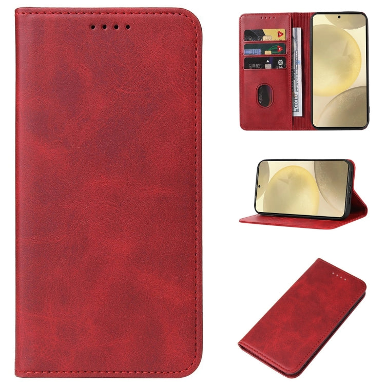 Magnetic Closure Leather Phone Case, For Samsung Galaxy C55, For Samsung Galaxy M55, For Samsung Galaxy M15, For Samsung Galaxy F15, For Samsung Galaxy Xcover7, For Samsung Galaxy A55 5G, For Samsung Galaxy A35 5G, For Samsung Galaxy S24 Ultra 5G      ...