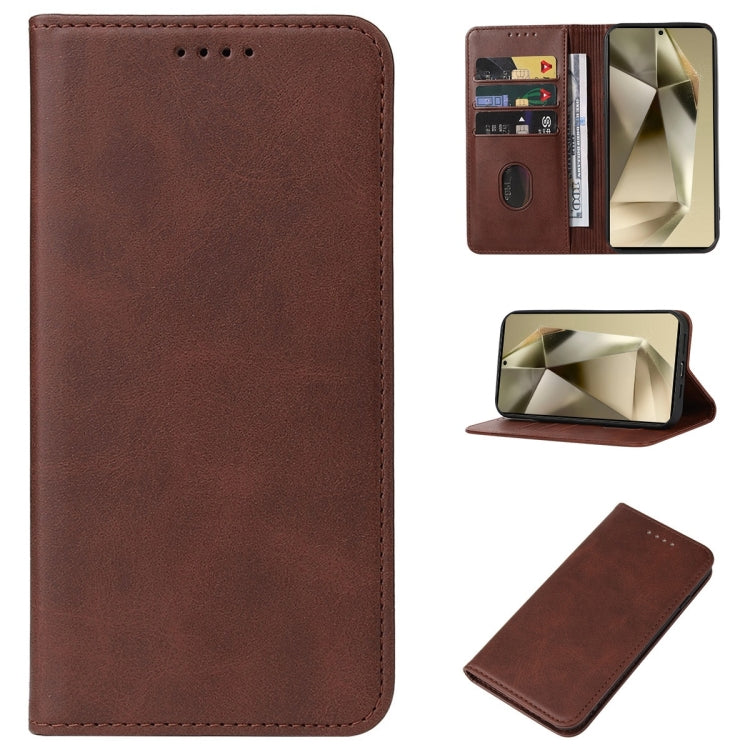 Magnetic Closure Leather Phone Case, For Samsung Galaxy C55, For Samsung Galaxy M55, For Samsung Galaxy M15, For Samsung Galaxy F15, For Samsung Galaxy Xcover7, For Samsung Galaxy A55 5G, For Samsung Galaxy A35 5G, For Samsung Galaxy S24 Ultra 5G      ...