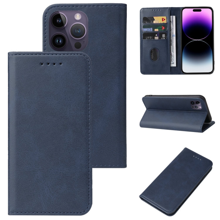 Magnetic Closure Leather Phone Case, For iPhone 15 Pro Max, For iPhone 15 Pro, For iPhone 15 Plus, For iPhone 15