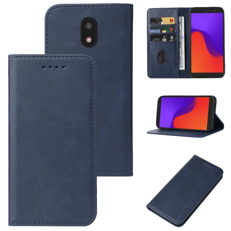 Magnetic Closure Leather Phone Case, For BLU View 1, For BLU G53, For BLU View 3 B140DL, For BLU G51 Plus, For BLU G71, For BLU View 2 B130DL