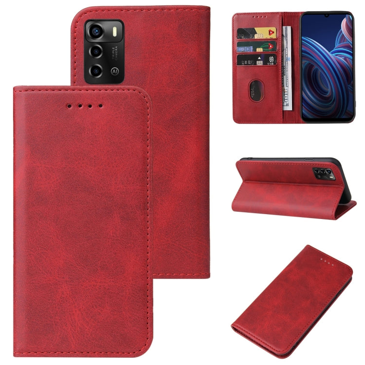 Magnetic Closure Leather Phone Case, For ZTE Anshin Family JP /A303ZT, For ZTE Blade A34, For ZTE Libero 5G IV, For ZTE nubia Z60 Ultra, For ZTE Blade A54, For ZTE nubia Red Magic 9 Pro / 9 Pro+, For ZTE Blade A73 5G, For ZTE Blade A73 4G              ...