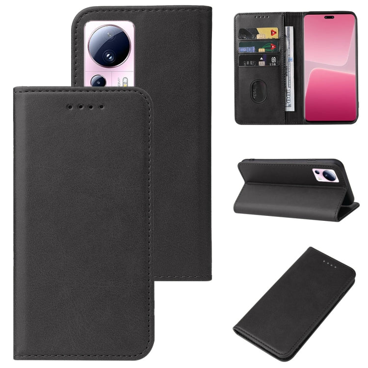 Magnetic Closure Leather Phone Case, For Xiaomi Redmi 12 5G, For Xiaomi Redmi Note 12R, For Xiaomi 13T / 13T Pro, For Xiaomi Redmi 12 4G, For Xiaomi Poco F5 Pro, For Xiaomi Redmi Note 12S, For Xiaomi Redmi A2+, For Xiaomi Redmi Note 12 Pro 5G Global   ...