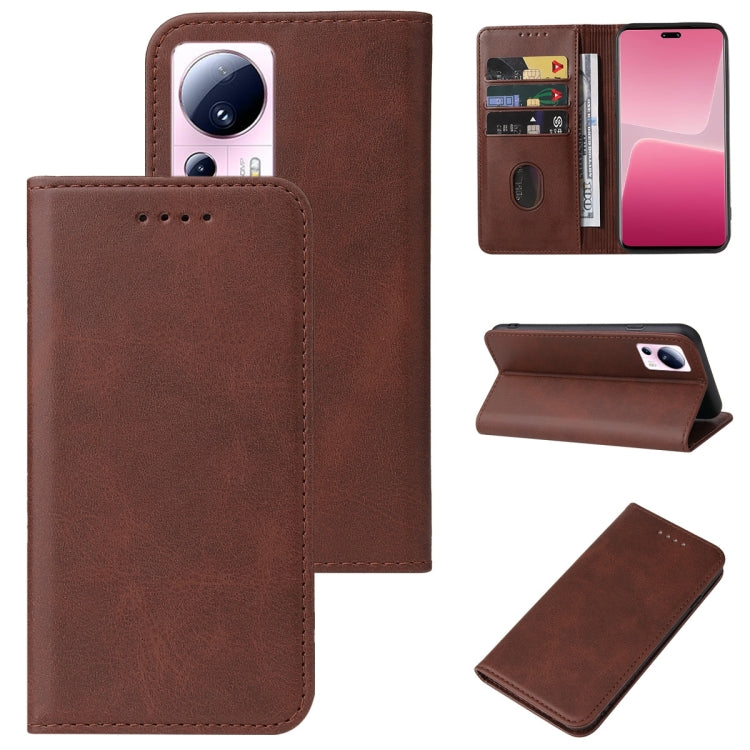 Magnetic Closure Leather Phone Case, For Xiaomi Redmi 12 5G, For Xiaomi Redmi Note 12R, For Xiaomi 13T / 13T Pro, For Xiaomi Redmi 12 4G, For Xiaomi Poco F5 Pro, For Xiaomi Redmi Note 12S, For Xiaomi Redmi A2+, For Xiaomi Redmi Note 12 Pro 5G Global   ...