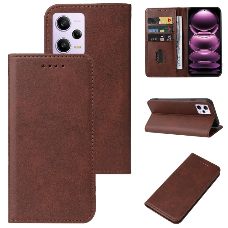 Magnetic Closure Leather Phone Case, For Xiaomi Redmi 12 5G, For Xiaomi Redmi Note 12R, For Xiaomi 13T / 13T Pro, For Xiaomi Redmi 12 4G, For Xiaomi Poco F5 Pro, For Xiaomi Redmi Note 12S, For Xiaomi Redmi A2+, For Xiaomi Redmi Note 12 Pro 5G Global   ...