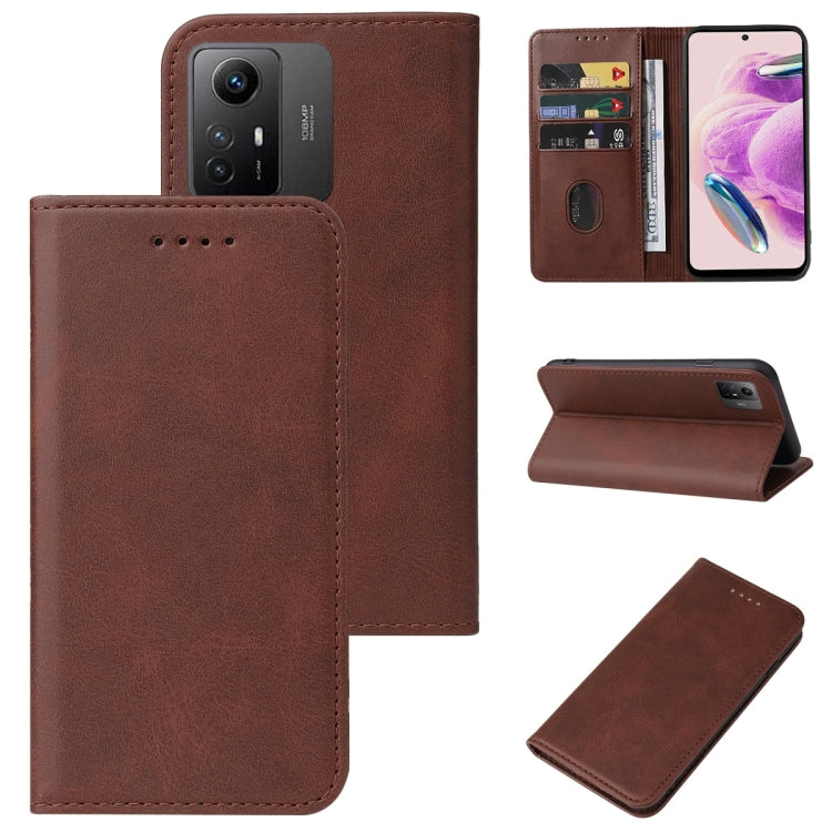 Magnetic Closure Leather Phone Case, For Xiaomi Redmi 12 5G, For Xiaomi Redmi Note 12R, For Xiaomi 13T / 13T Pro, For Xiaomi Redmi 12 4G, For Xiaomi Poco F5 Pro, For Xiaomi Redmi Note 12S, For Xiaomi Redmi A2+, For Xiaomi Redmi Note 12 Pro 5G Global   ...