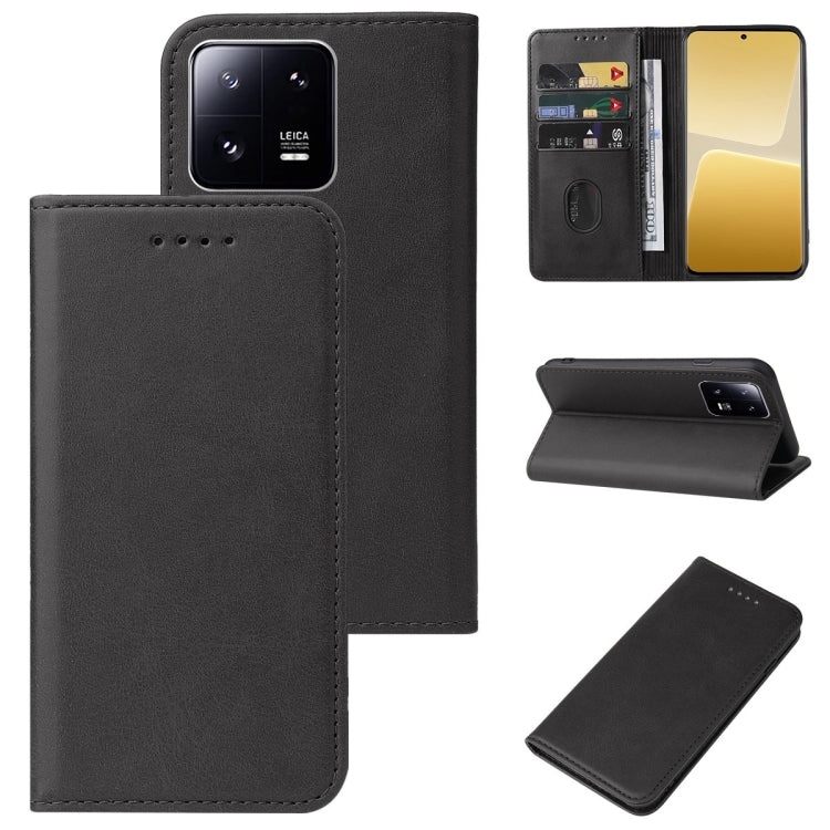 Magnetic Closure Leather Phone Case, For Xiaomi Redmi 12 5G, For Xiaomi Redmi Note 12R, For Xiaomi 13T / 13T Pro, For Xiaomi Redmi 12 4G, For Xiaomi Poco F5 Pro, For Xiaomi Redmi Note 12S, For Xiaomi Redmi A2+, For Xiaomi Redmi Note 12 Pro 5G Global   ...