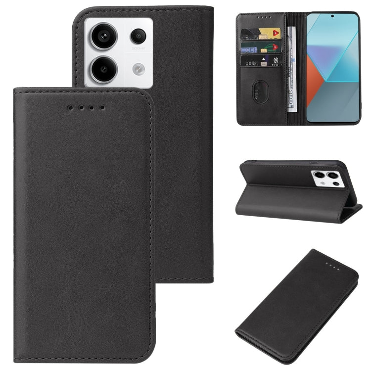 Magnetic Closure Leather Phone Case, For Xiaomi Civi 4 Pro, For Xiaomi Poco M6 Pro 4G, For Xiaomi Redmi Note 13 Pro 4G, For Xiaomi Redmi A3, For Xiaomi Redmi Note 13 4G, For Xiaomi Redmi K70E, For Xiaomi Redmi Note 13R Pro, For Xiaomi 14 Ultra         ...