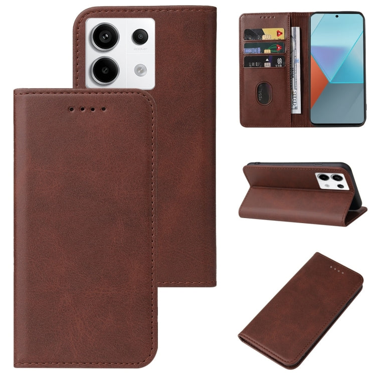 Magnetic Closure Leather Phone Case, For Xiaomi Civi 4 Pro, For Xiaomi Poco M6 Pro 4G, For Xiaomi Redmi Note 13 Pro 4G, For Xiaomi Redmi A3, For Xiaomi Redmi Note 13 4G, For Xiaomi Redmi K70E, For Xiaomi Redmi Note 13R Pro, For Xiaomi 14 Ultra         ...