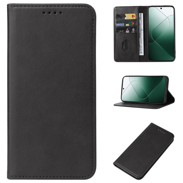 Magnetic Closure Leather Phone Case, For Xiaomi Civi 4 Pro, For Xiaomi Poco M6 Pro 4G, For Xiaomi Redmi Note 13 Pro 4G, For Xiaomi Redmi A3, For Xiaomi Redmi Note 13 4G, For Xiaomi Redmi K70E, For Xiaomi Redmi Note 13R Pro, For Xiaomi 14 Ultra         ...
