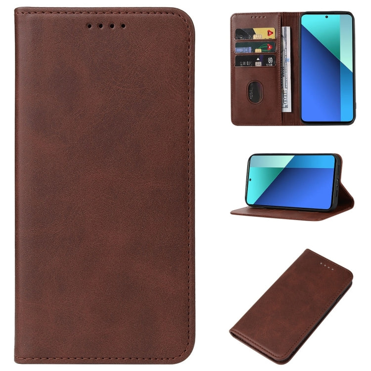 Magnetic Closure Leather Phone Case, For Xiaomi Civi 4 Pro, For Xiaomi Poco M6 Pro 4G, For Xiaomi Redmi Note 13 Pro 4G, For Xiaomi Redmi A3, For Xiaomi Redmi Note 13 4G, For Xiaomi Redmi K70E, For Xiaomi Redmi Note 13R Pro, For Xiaomi 14 Ultra         ...