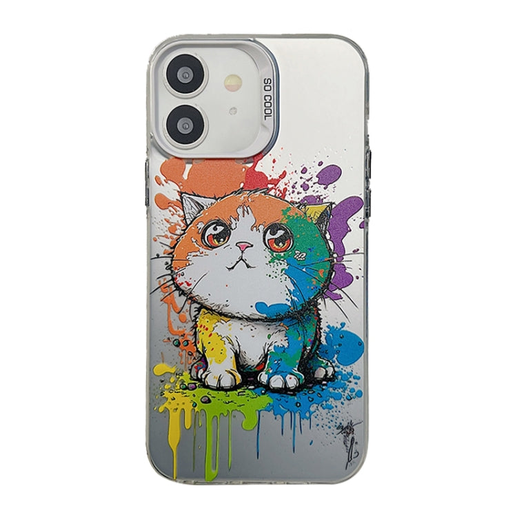 Cute Animal Pattern Series PC + TPU Phone Case, For iPhone 13 Pro, For iPhone 13, For iPhone 12, For iPhone 12 Pro Max