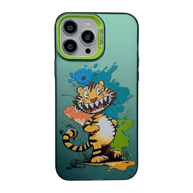 Cute Animal Pattern Series PC + TPU Phone Case, For iPhone 13 Pro, For iPhone 13, For iPhone 12, For iPhone 12 Pro Max