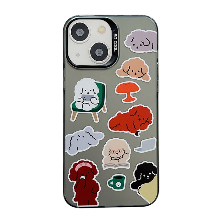 Cute Animal Pattern Series PC + TPU Phone Case, For iPhone 13 Pro, For iPhone 13, For iPhone 12, For iPhone 12 Pro Max