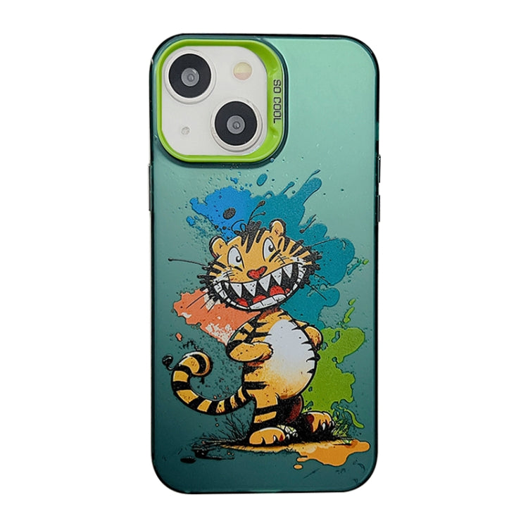 Cute Animal Pattern Series PC + TPU Phone Case, For iPhone 13 Pro, For iPhone 13, For iPhone 12, For iPhone 12 Pro Max