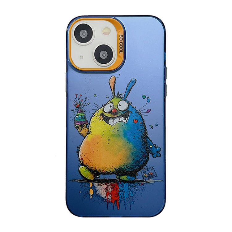 Cute Animal Pattern Series PC + TPU Phone Case, For iPhone 13 Pro, For iPhone 13, For iPhone 12, For iPhone 12 Pro Max