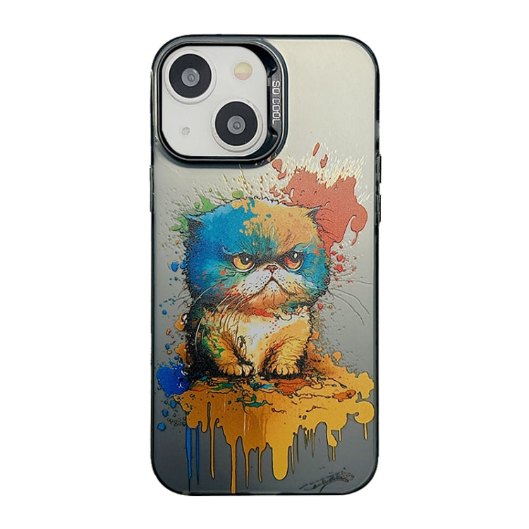 Cute Animal Pattern Series PC + TPU Phone Case, For iPhone 13 Pro, For iPhone 13, For iPhone 12, For iPhone 12 Pro Max