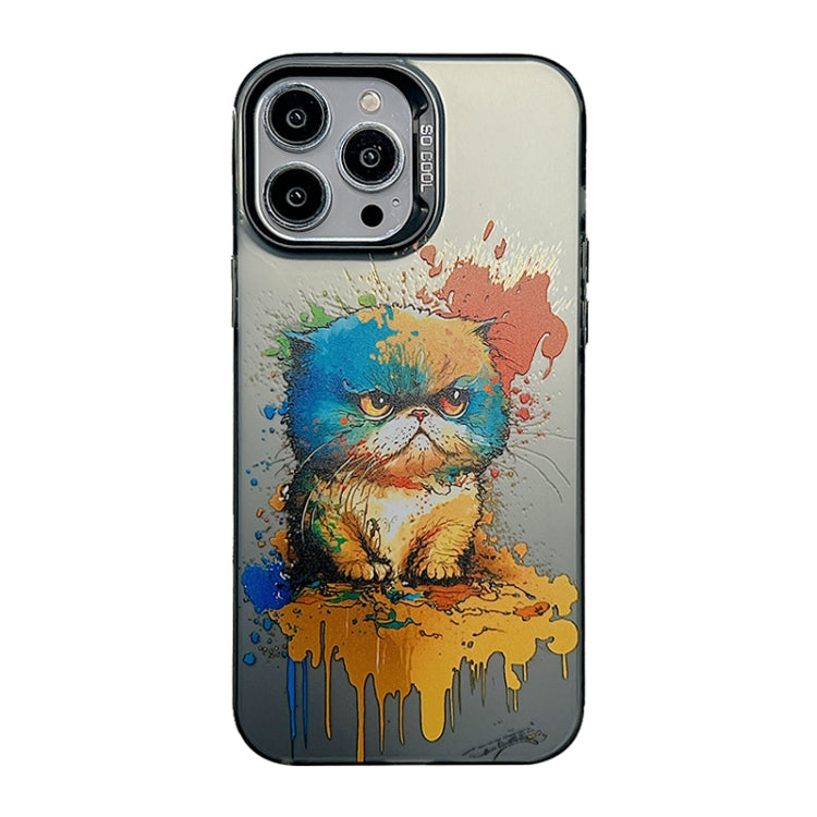 Cute Animal Pattern Series PC + TPU Phone Case, For iPhone 13 Pro, For iPhone 13, For iPhone 12, For iPhone 12 Pro Max