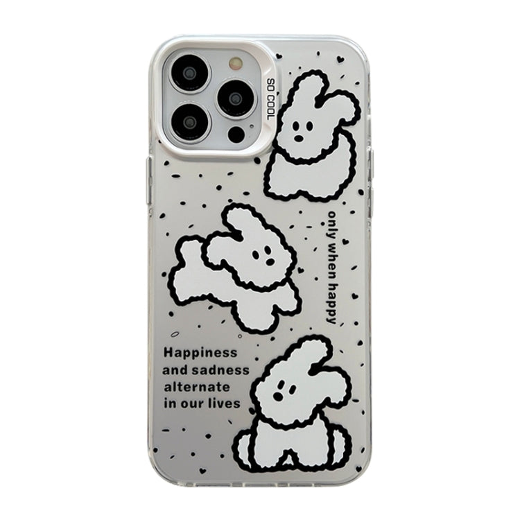 Cute Animal Pattern Series PC + TPU Phone Case, For iPhone 15 Plus, For iPhone 14 Pro Max, For iPhone 15, For iPhone 13 Pro Max