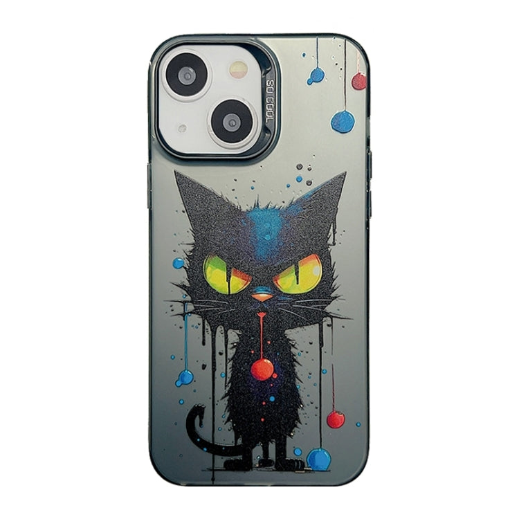 Cute Animal Pattern Series PC + TPU Phone Case, For iPhone 15 Plus, For iPhone 14 Pro Max, For iPhone 15, For iPhone 13 Pro Max