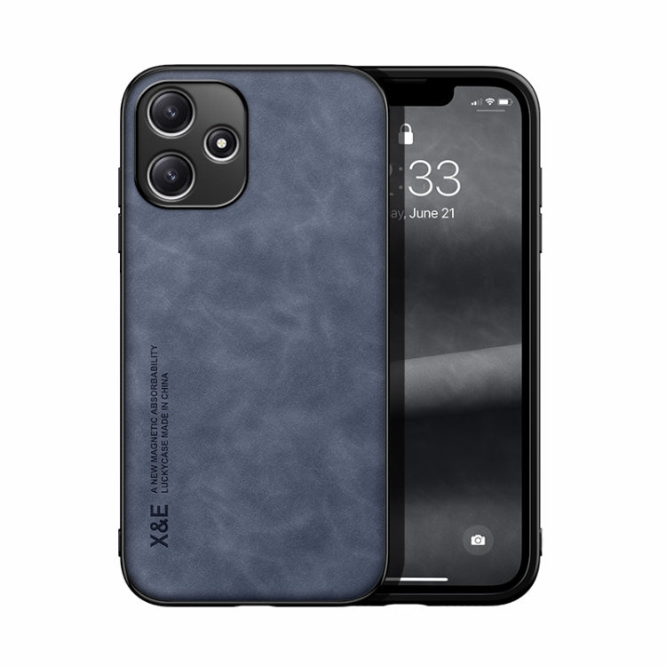 Skin Feel Magnetic Leather Back Phone Case, For Xiaomi Redmi 12 5G, For Xiaomi Redmi K70, For Xiaomi Redmi 12 4G
