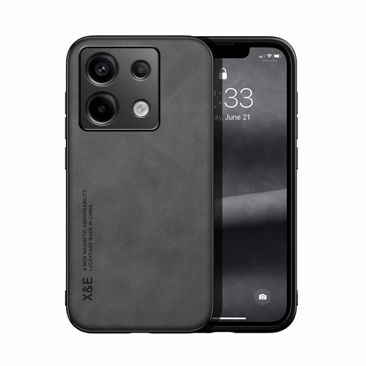 Skin Feel Magnetic Leather Back Phone Case, For Xiaomi Redmi Turbo 3, For Xiaomi Redmi Note 13 Pro 4G, For Xiaomi Redmi Note 13 4G, For Xiaomi Redmi 13C, For Xiaomi Redmi K70E, For Xiaomi 14 Ultra, For Xiaomi 14 Pro, For Xiaomi 14                      ...