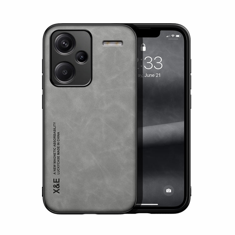 Skin Feel Magnetic Leather Back Phone Case, For Xiaomi Redmi Turbo 3, For Xiaomi Redmi Note 13 Pro 4G, For Xiaomi Redmi Note 13 4G, For Xiaomi Redmi 13C, For Xiaomi Redmi K70E, For Xiaomi 14 Ultra, For Xiaomi 14 Pro, For Xiaomi 14                      ...