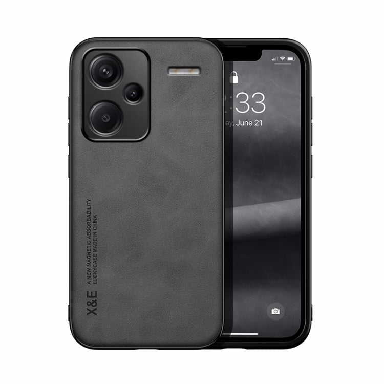 Skin Feel Magnetic Leather Back Phone Case, For Xiaomi Redmi Turbo 3, For Xiaomi Redmi Note 13 Pro 4G, For Xiaomi Redmi Note 13 4G, For Xiaomi Redmi 13C, For Xiaomi Redmi K70E, For Xiaomi 14 Ultra, For Xiaomi 14 Pro, For Xiaomi 14                      ...