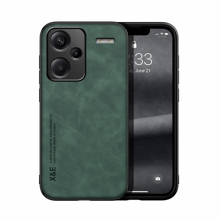 Skin Feel Magnetic Leather Back Phone Case, For Xiaomi Redmi Turbo 3, For Xiaomi Redmi Note 13 Pro 4G, For Xiaomi Redmi Note 13 4G, For Xiaomi Redmi 13C, For Xiaomi Redmi K70E, For Xiaomi 14 Ultra, For Xiaomi 14 Pro, For Xiaomi 14                      ...