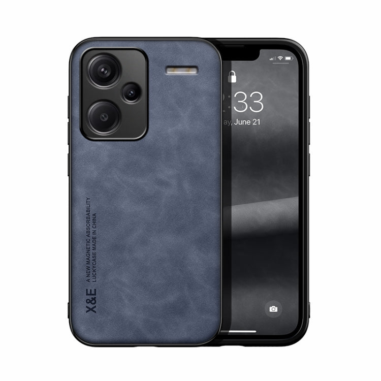 Skin Feel Magnetic Leather Back Phone Case, For Xiaomi Redmi Turbo 3, For Xiaomi Redmi Note 13 Pro 4G, For Xiaomi Redmi Note 13 4G, For Xiaomi Redmi 13C, For Xiaomi Redmi K70E, For Xiaomi 14 Ultra, For Xiaomi 14 Pro, For Xiaomi 14                      ...