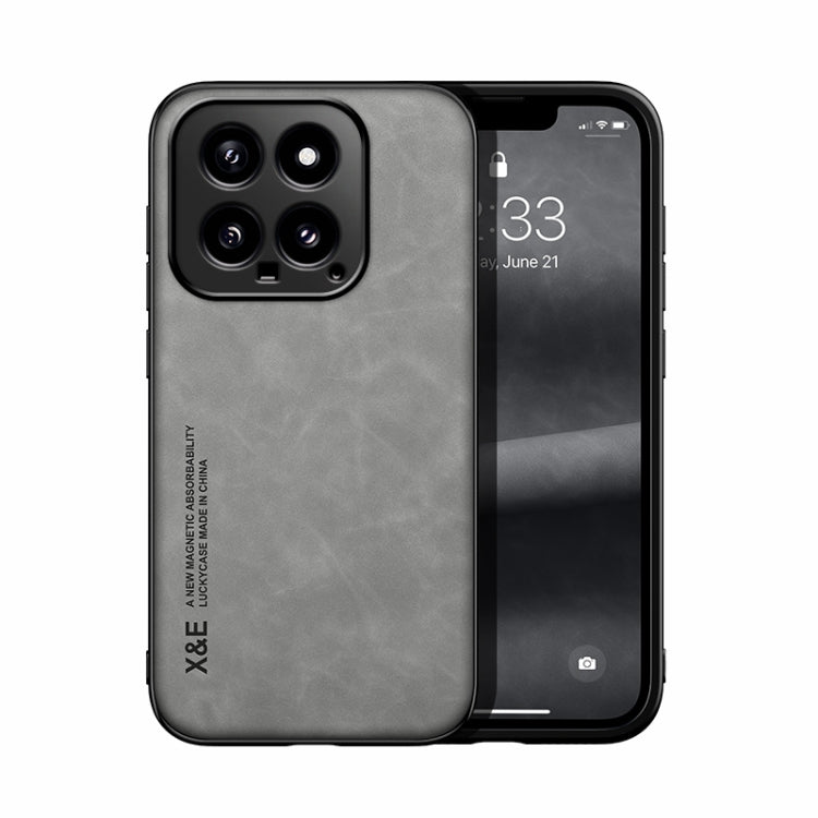 Skin Feel Magnetic Leather Back Phone Case, For Xiaomi Redmi Turbo 3, For Xiaomi Redmi Note 13 Pro 4G, For Xiaomi Redmi Note 13 4G, For Xiaomi Redmi 13C, For Xiaomi Redmi K70E, For Xiaomi 14 Ultra, For Xiaomi 14 Pro, For Xiaomi 14                      ...