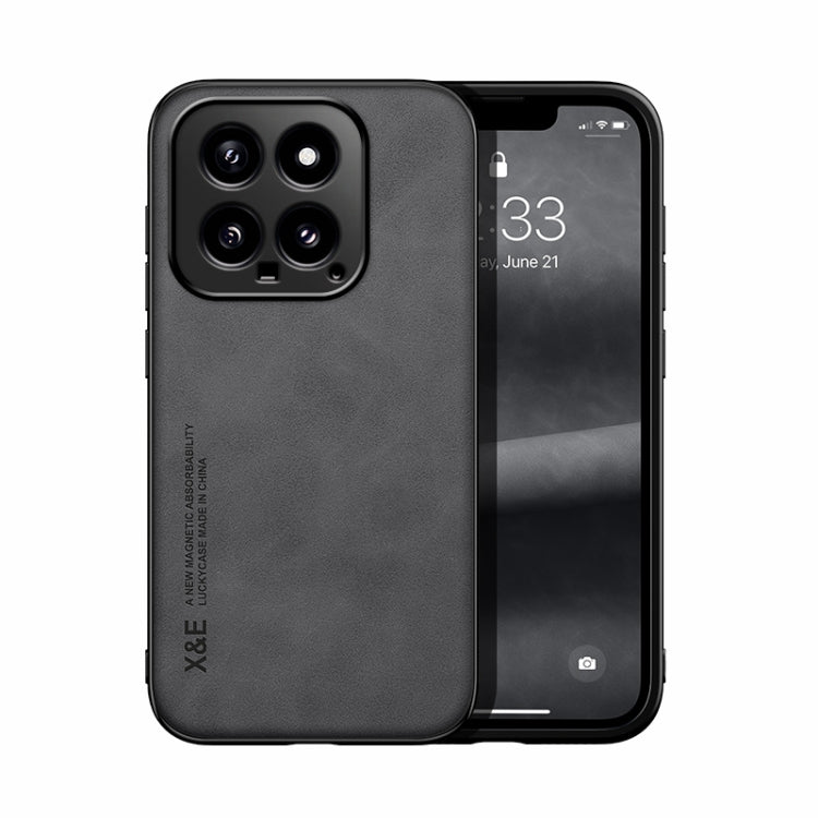 Skin Feel Magnetic Leather Back Phone Case, For Xiaomi Redmi Turbo 3, For Xiaomi Redmi Note 13 Pro 4G, For Xiaomi Redmi Note 13 4G, For Xiaomi Redmi 13C, For Xiaomi Redmi K70E, For Xiaomi 14 Ultra, For Xiaomi 14 Pro, For Xiaomi 14                      ...